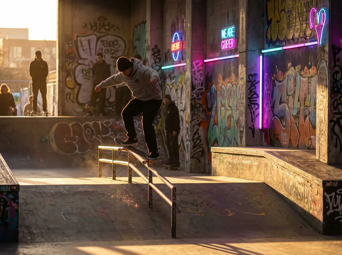 午夜久久福利 - 滑板研磨扶手动作